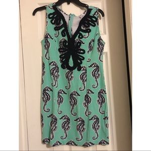 Seahorse Crown and Ivy Dress